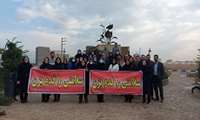 برپایی پویش سلامتی را قدم بزن در شبکه بهداشت و درمان پاکدشت 